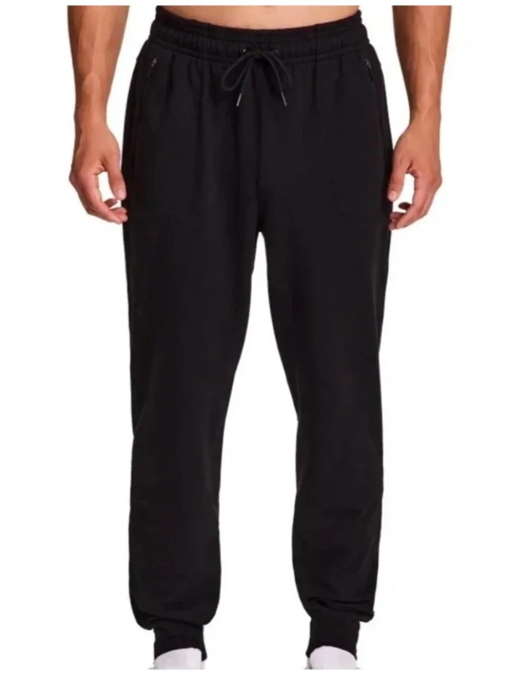 NWT Champion Men's M Black Jogger Pants Lightweight Sweatpants
